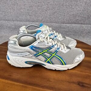 ASICS GEL-GALAXY 4 Women's Running Shoes Silver Blue Green Size 10